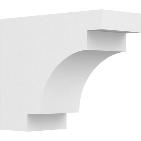 Ekena Millwork Standard Mediterranean Architectural Grade PVC Rafter Tail, 5"W x 10"H X 12"L RFTP05X10X12MED